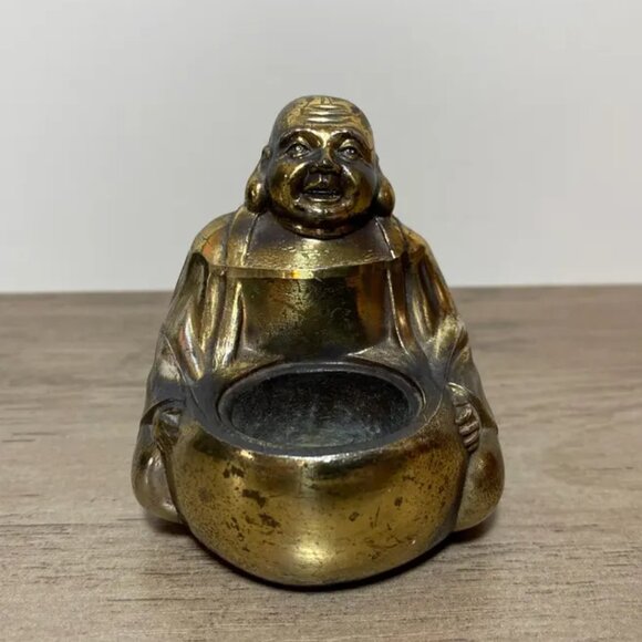 Vintage Buddha Incense Holder Made in Japan, Vintage Home Decor - Picture 1 of 7